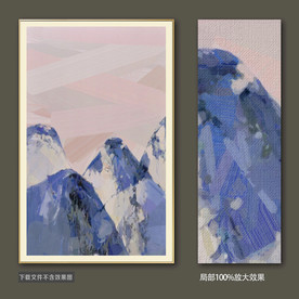 抽象油画装饰画轻奢手绘装饰画
