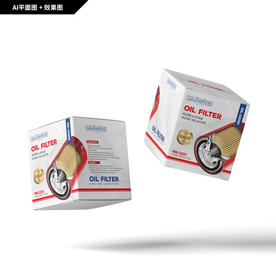 机油滤清器包装 汽车滤清器