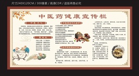 中医药健康宣传栏