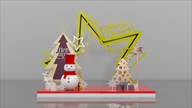 圣诞节美陈 圣诞美陈 圣诞节