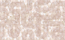 现代几何复古背景墙