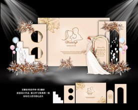 泰式香槟色婚礼