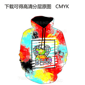 潮流男装 定位印花