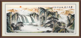 聚宝盆国画 国画