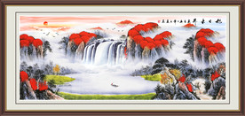 源远流长 山水画