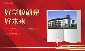 学区房学校教育展板
