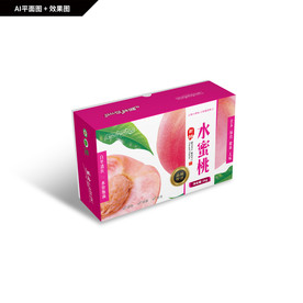 水蜜桃包装 桃子包装礼盒