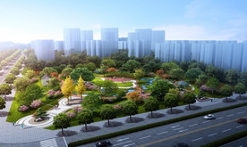 乡村公园景观设计效果图