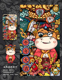 牛年插画