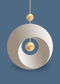 莫兰迪立体几何装饰画