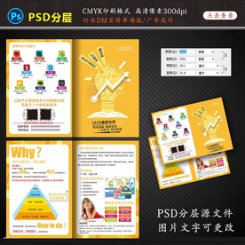 速读行业招生宣传单海报策划案