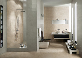 岩板瓷砖空间效果图 岁月