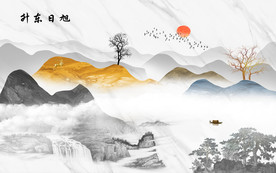 大理石电视背景墙