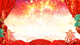 牛年春节视频 新年视频背景