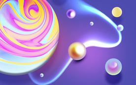 星球立体背景