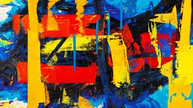 抽象油画