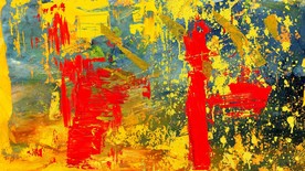 抽象油画