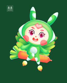 兔子卡通吉祥物形象