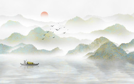 新中式山水