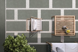 大板仿古砖效果图