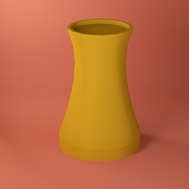 3D陶瓷瓶模型