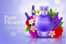 香水化妆品海报