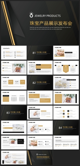 商务会议汇报项目介绍PPT