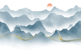 新中式电视背景墙