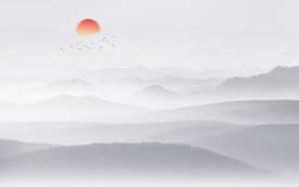 新中式山水画