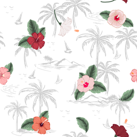 椰树 花朵