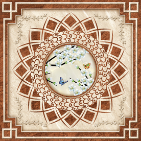 花纹中式大理石天顶