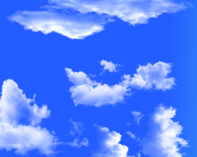 蓝天白云