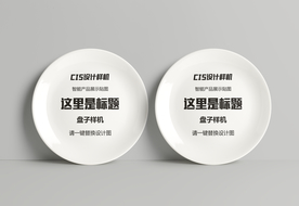 盘子样机