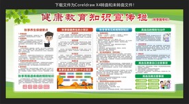 秋季健康教育知识宣传栏