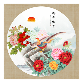 国画牡丹图片