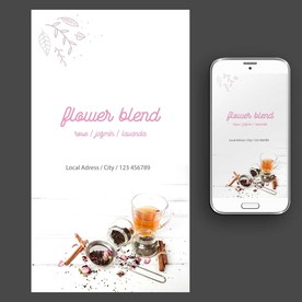 花茶海报