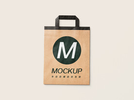 纸袋手提袋样机