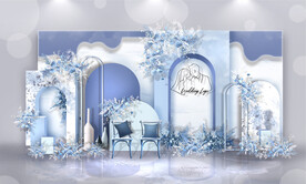 韩式婚礼迎宾区