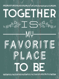 木板木纹英文挂板