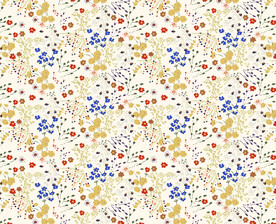 卡通 小花 雪纺 裙子 