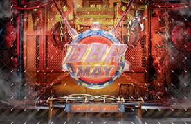 酒吧夜店五月概念展板