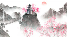 山水画 晶瓷画 新中式