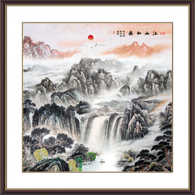 国画山水