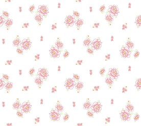 数码印花花朵小花花卉乱花