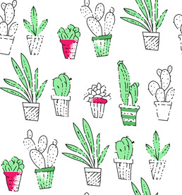 卡通 可爱 仙人掌