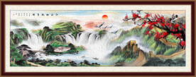 长城风景画