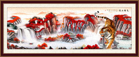国画老虎