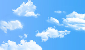 蓝天白云