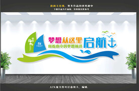 企业励志文化墙