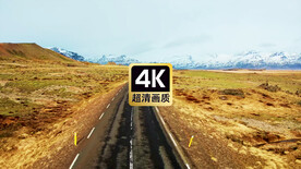 旅拍风景高速公路上行驶的汽车